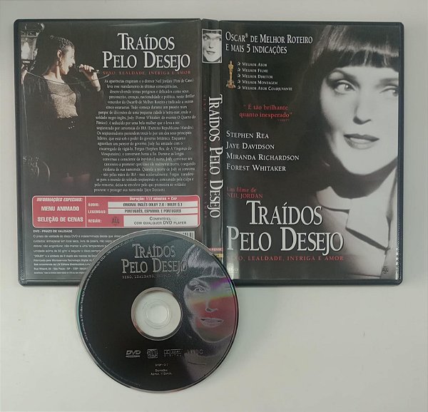 Dvd Traídos pelo Desejo Editora Neil Jordan [seminovo]