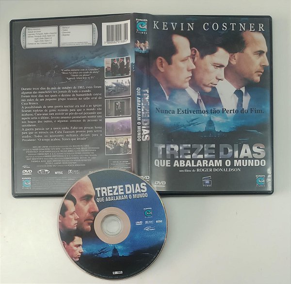 Dvd Treze Dias que Abalaram o Mundo Editora Roger Donaldson [usado]