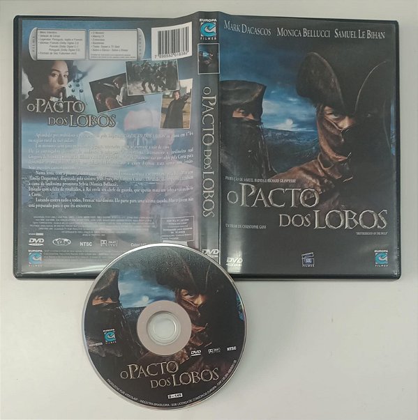 Dvd o Pacto dos Lobos Editora Christophe Gans [usado]
