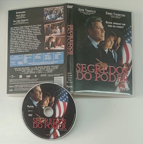 Dvd Segredos do Poder Editora Mike Nichols [seminovo]