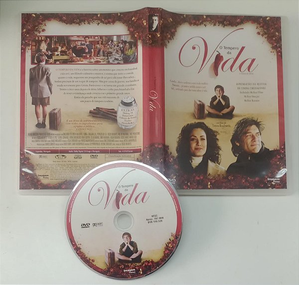 Dvd o Tempero da Vida Editora Tassos Boulmetis [usado]