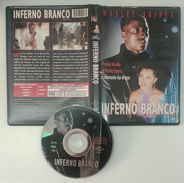 Dvd Inferno Branco Editora Leon Ichaso [usado]