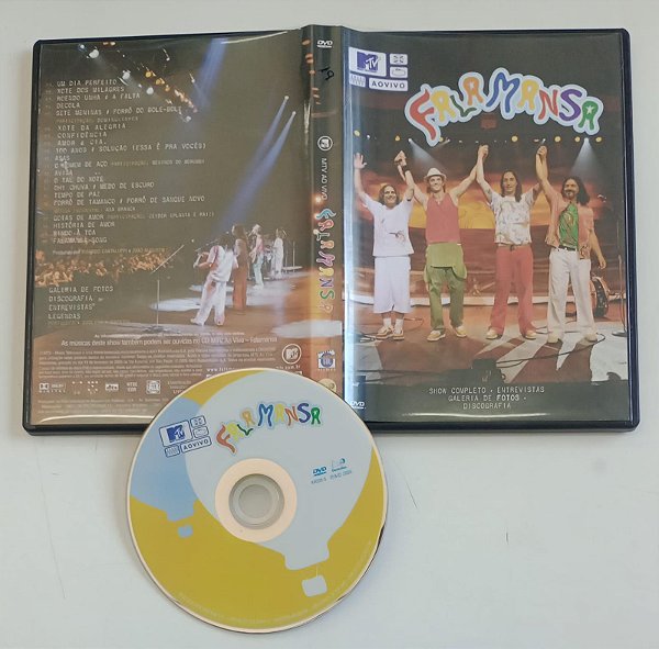 Dvd Falamansa - Mtv ao Vivo Editora [usado]