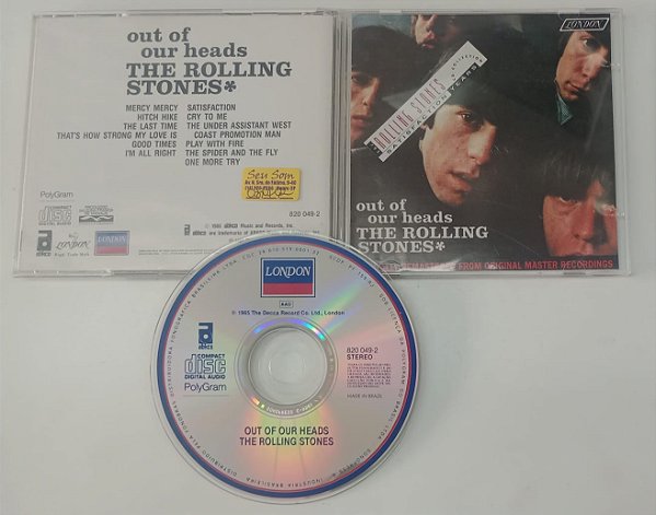 Cd Out Of Our Heads - The Rolling Stones Interprete Rolling Stones (1986) [usado]