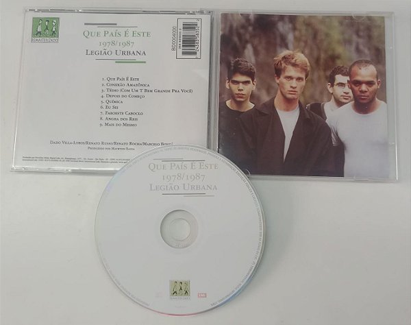 Cd que País é Este - Legião Urbana Interprete Legião Urbana (1998) [seminovo]