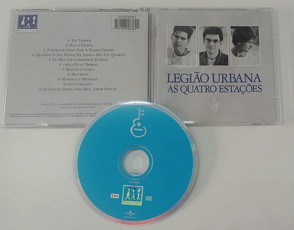 Cd as Quatro Estações - Legião Urbana Interprete Legião Urbana (1989) [seminovo]