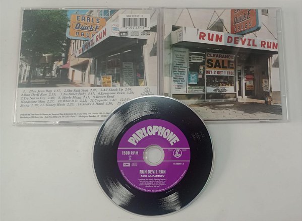 Cd Run Devil Run - Paul Mccartney Interprete Paul Mccartney (1999) [seminovo]