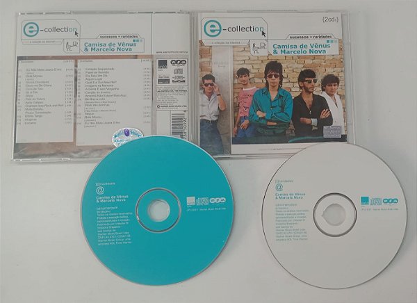 Cd Sucessos + Raridades - Camisa de Vênus & Marcelo Nova Interprete Camisa de Vênus e Marcelo Nova (2001) [usado]