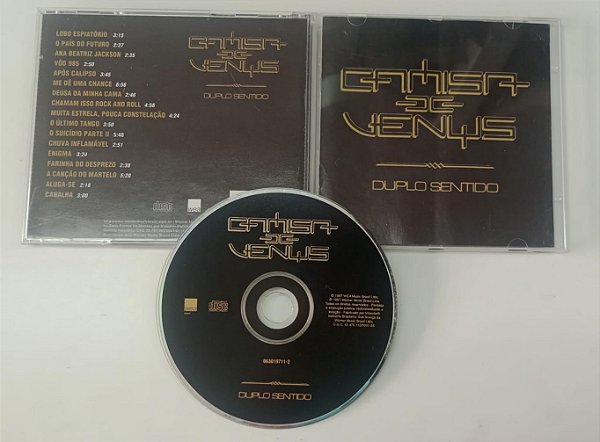 Cd Duplo Sentido - Camisa de Vênus Interprete Camisa de Vênus (1987) [usado]