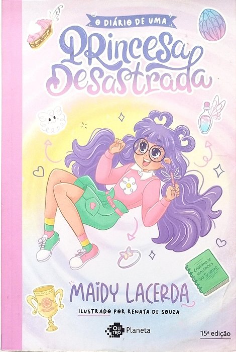 Livro o Diário de Uma Princesa Desastrada Autor Lacerda, Maidy (2024) [seminovo]