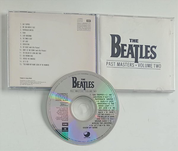 Cd Past Masters Vol. 2 - The Beatles Interprete The Beatles (1988) [usado]