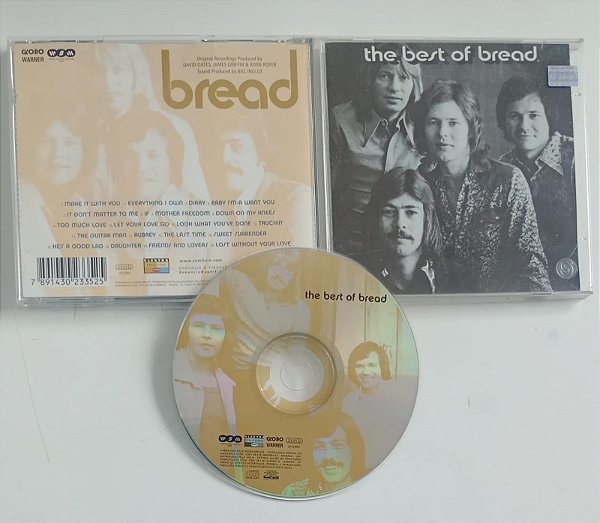 Cd The Best Of Bread Interprete Bread (2002) [usado]