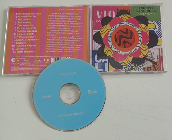 Cd Universo ao Meu Redor - Marisa Monte Interprete Marisa Monte (2006) [usado]