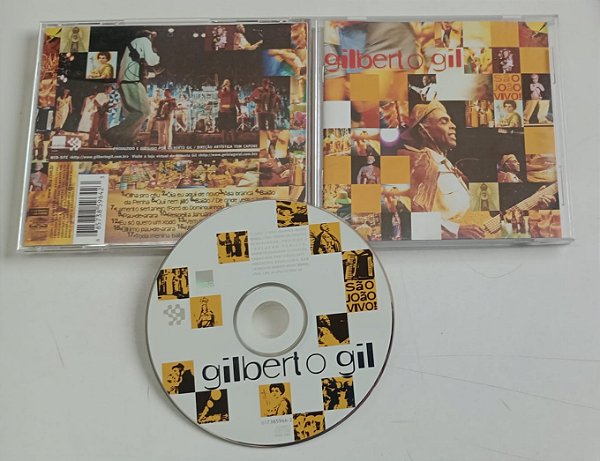 Cd São João Vivo - Gilberto Gil Interprete Gilberto Gil (2001) [usado]