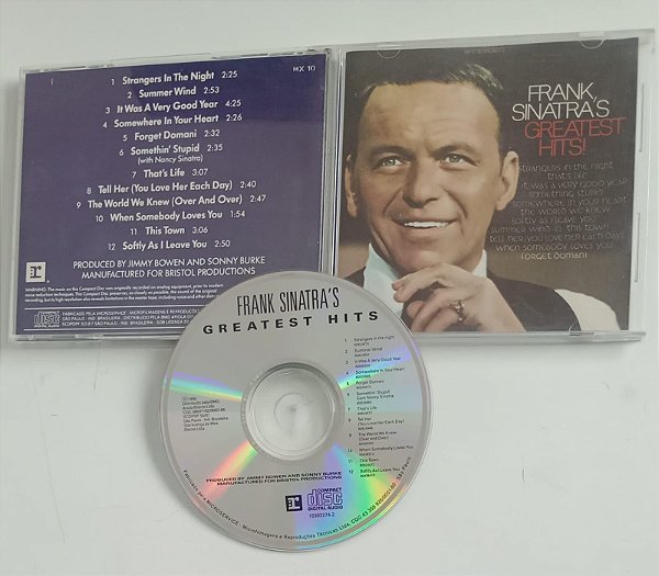 Cd Greatest Hits ! - Frank Sinatra Interprete Frank Sinatra (1990) [usado]