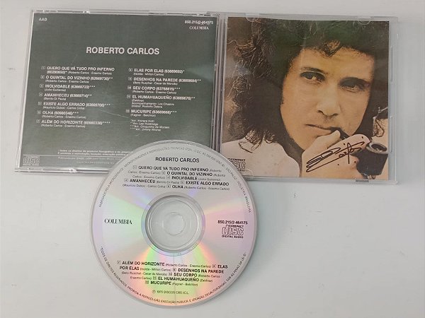 Cd Roberto Carlos [álbum de 1975] Interprete Roberto Carlos [usado]