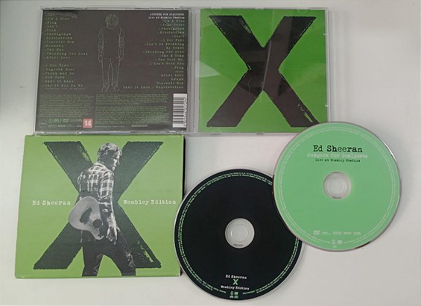 Cd X [ Wembley Edition ] - Ed Sheeran Interprete Ed Sheeran (2015) [usado]
