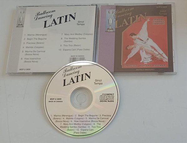 Cd Balroom Dancing Latin Interprete Francisco Montaro Ensemble [usado]