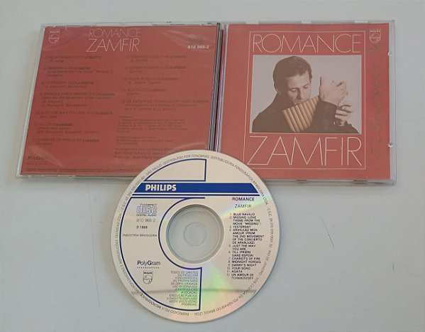 Cd Romance - Zamfir Interprete Zamfir (1988) [usado]
