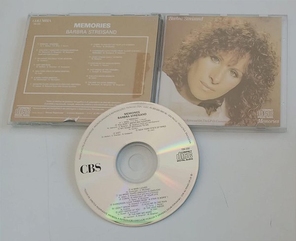Cd Memories - Barbra Streisand Interprete Barbra Streisand [usado]