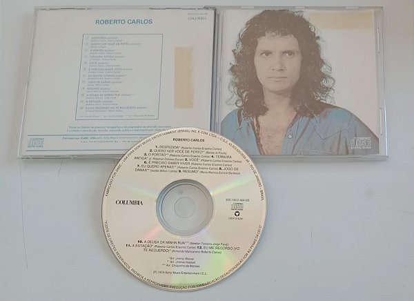 Cd Roberto Carlos [álbum de 1974] Interprete Roberto Carlos [usado]