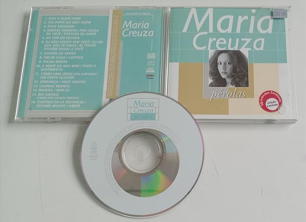 Cd Pérolas - Maria Creuza Interprete Maria Creuza (2000) [seminovo]