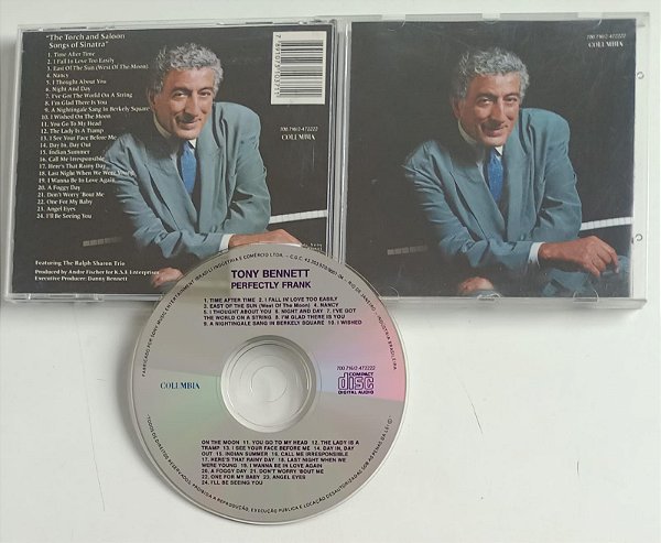 Cd Perfectly Frank - Tony Bennett Interprete Tony Bennett [usado]