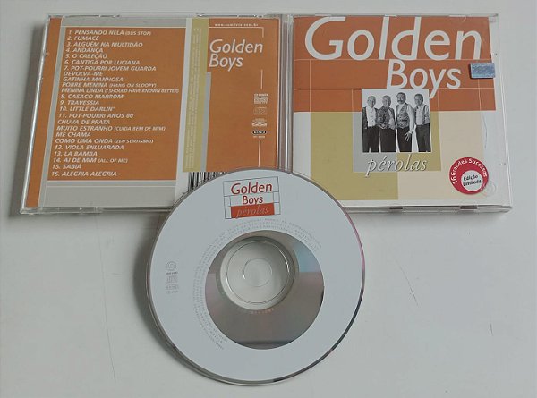 Cd Pérolas - Golden Boys Interprete Golden Boys (2000) [seminovo]