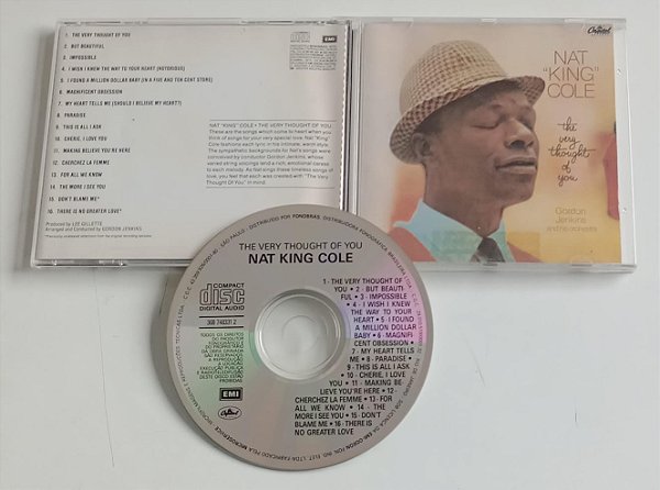 Cd The Very Thought Of You - Nat King Cole Interprete Nat King Cole (1988) [usado]