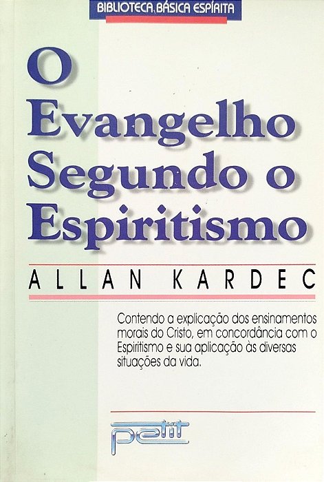 Livro o Evangelho Segundo o Espiritismo Autor Kardec, Allan (1997) [usado]
