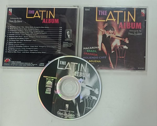 Cd The Latin Album Interprete Orquestra Orlando Pops (1997) [usado]