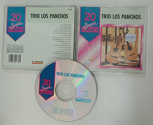 Cd 20 Super Sucessos - Trio Los Panchos Interprete Trio Los Panchos [usado]