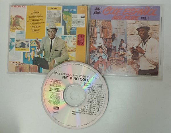 Cd Cole Español And More Vol. 1 Interprete Nat King Cole (1988) [seminovo]