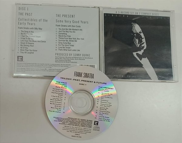 Cd Past, Present & Future 1 Interprete Frank Sinatra [usado]