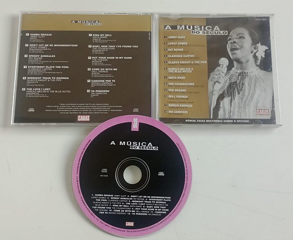 Cd a Música do Século 38 - Coleção Interprete Vários Artistas [usado]
