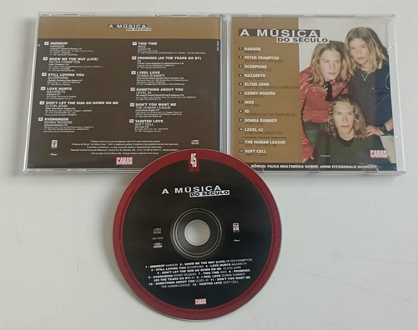 Cd a Música do Século 45 - Coleção Interprete Vários Artistas [usado]