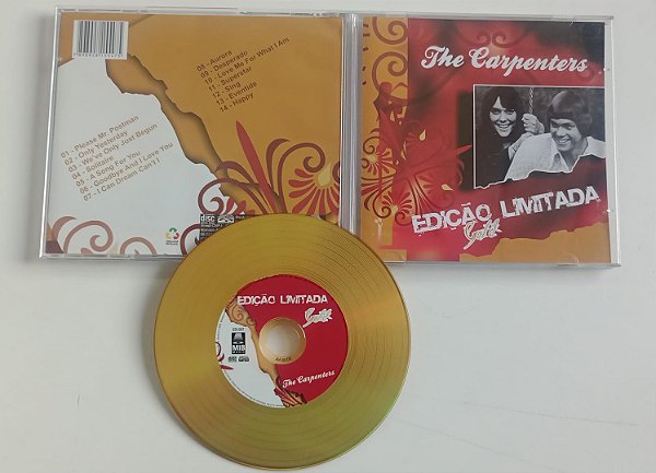Cd Edição Limitada Gold [coletânea] - Carpenters Interprete Carpenters [seminovo]