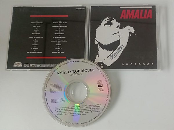 Cd Sucessos - Amalia Interprete Amália Rodrigues (1991) [usado]