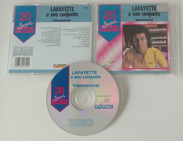 Cd 20 Super Sucessos - Lafayette e seu Conjunto Interprete Lafayette e seu Conjunto [usado]