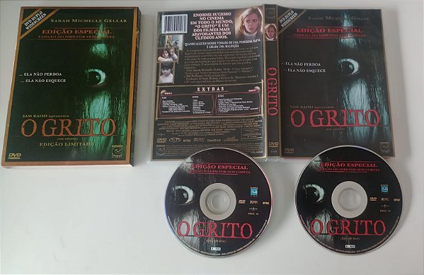 Dvd o Grito - Edição Limitada [2 Dvds] Editora Takashi Shimizu [usado]