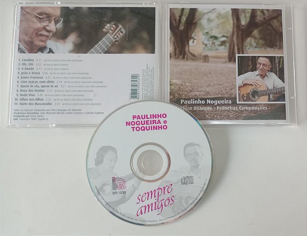 Cd Chico Buarque - Primeiras Composições / Paulinho Nogueira Interprete Paulinho Nogueira (2002) [usado]