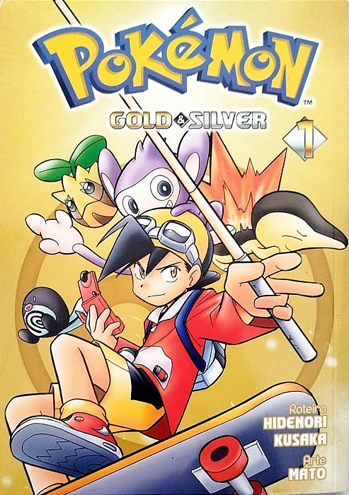 Gibi Pokémon Gold And Silver #1 Autor (2018) [seminovo]