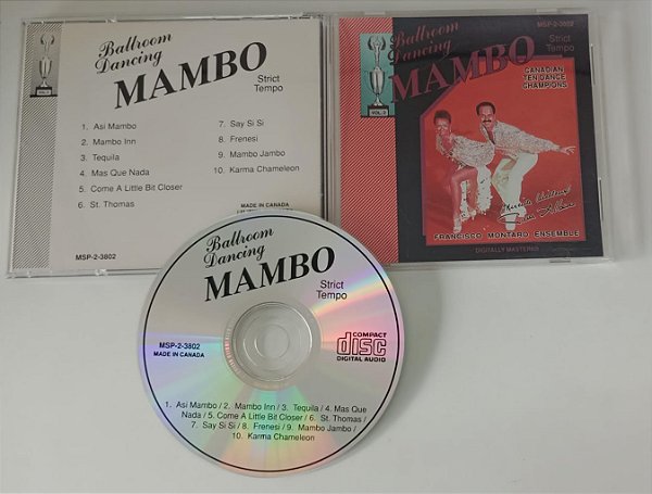 Cd Ballroom Dancing Mambo Interprete Francisco Montaro Ensemble [usado]
