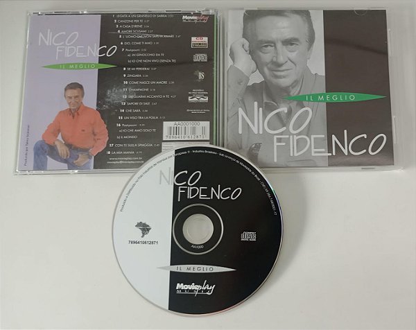 Cd Il Meglio - Nico Fidenco Interprete Nico Fidenco (1998) [usado]