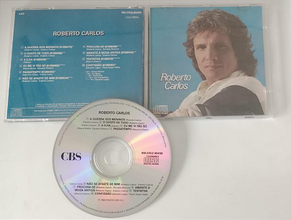 Cd Roberto Carlos [álbum de 1980] Interprete Roberto Carlos [usado]