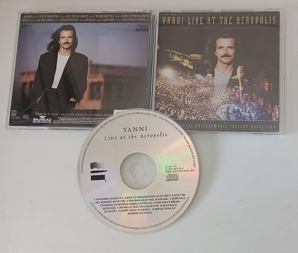 Cd Yani Live At The Acropolis Interprete Yani (1994) [usado]