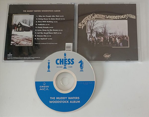 Cd The Muddy Waters Woodstock Album Interprete Muddy Waters (1995) [usado]