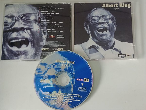 Cd Live - Albert King Interprete Albert King (1996) [usado]