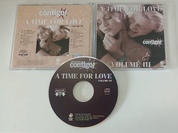 Cd a Time For Love Volume Iii Interprete Vários Artistas (1996) [usado]