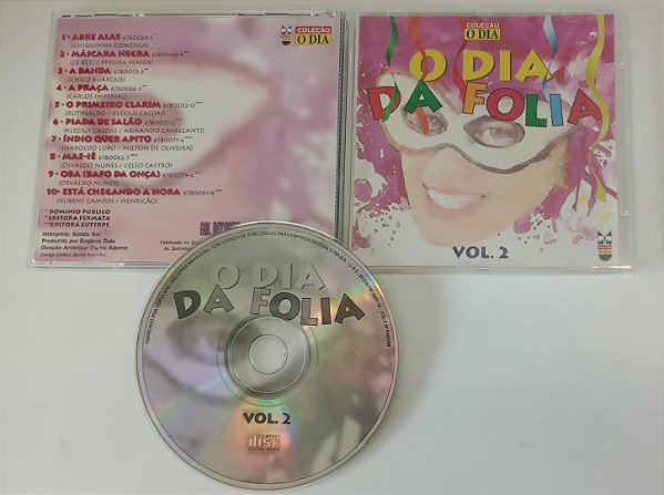 Cd o Dia da Folia 2 - Coleção o Dia Interprete Banda Gol [usado]
